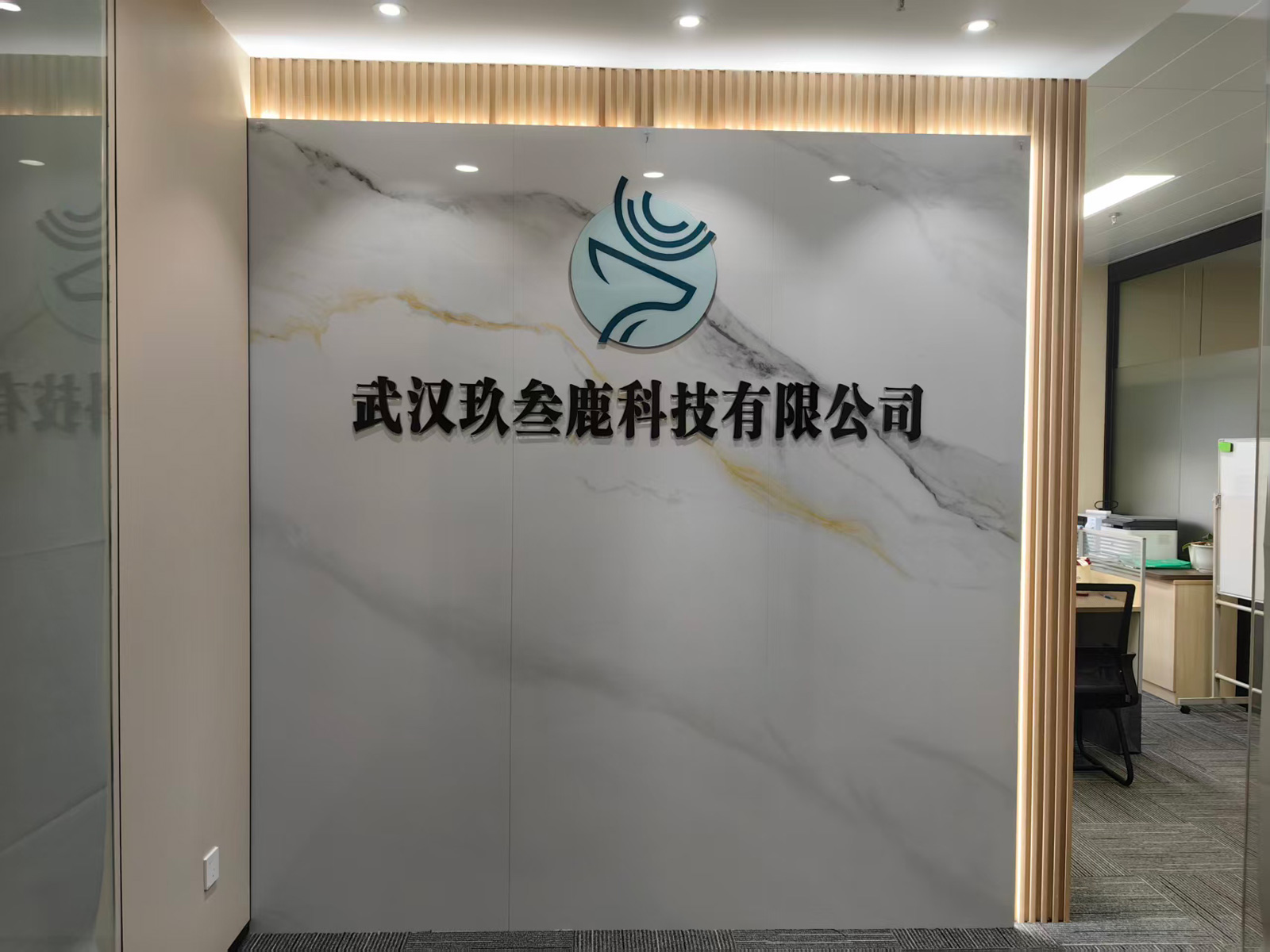 武汉玖叁鹿科技有限公司形象墙